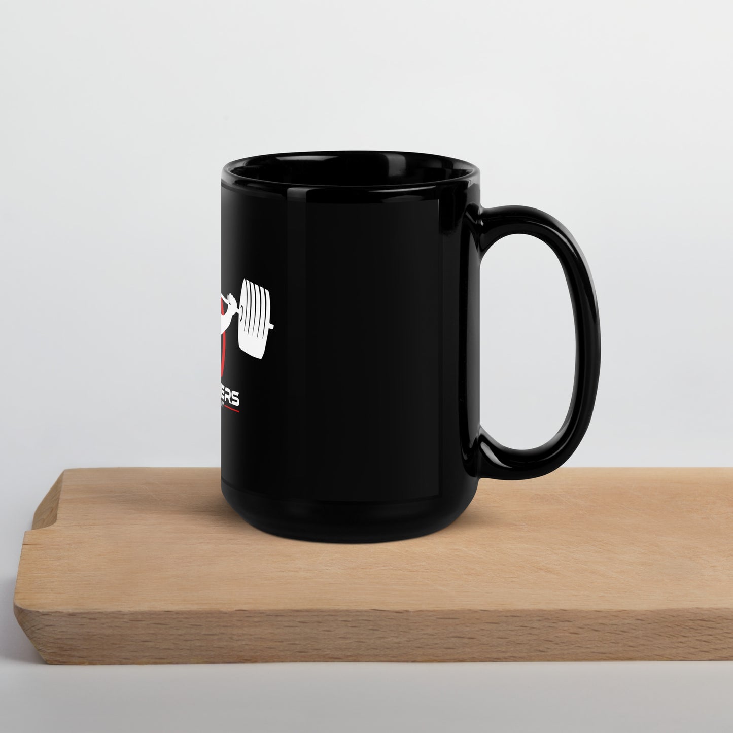 "STREETFIGHTERS" logo Black Glossy Mug