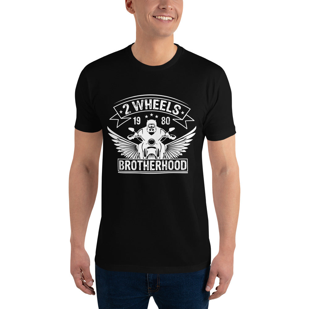 "2 Wheels Brotherhood" #2 Short Sleeve T-shirt