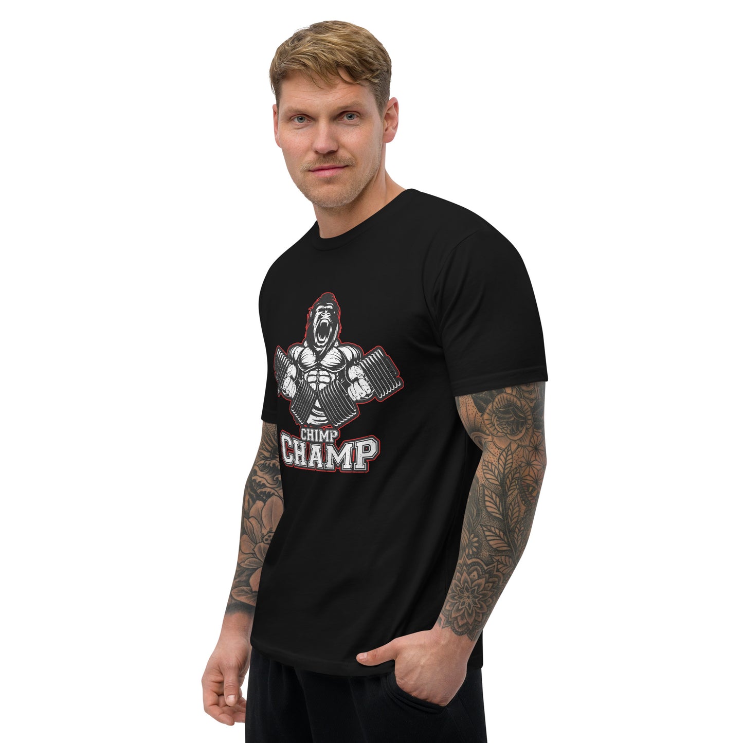 "Chimp Champ" Short Sleeve T-shirt