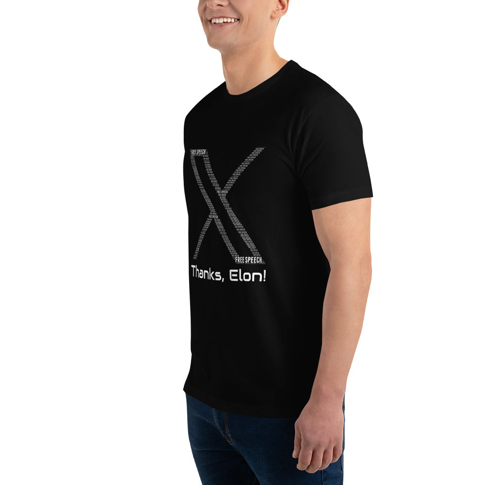 "Thanks, Elon! The X Free Speech" #2 Short Sleeve T-shirt