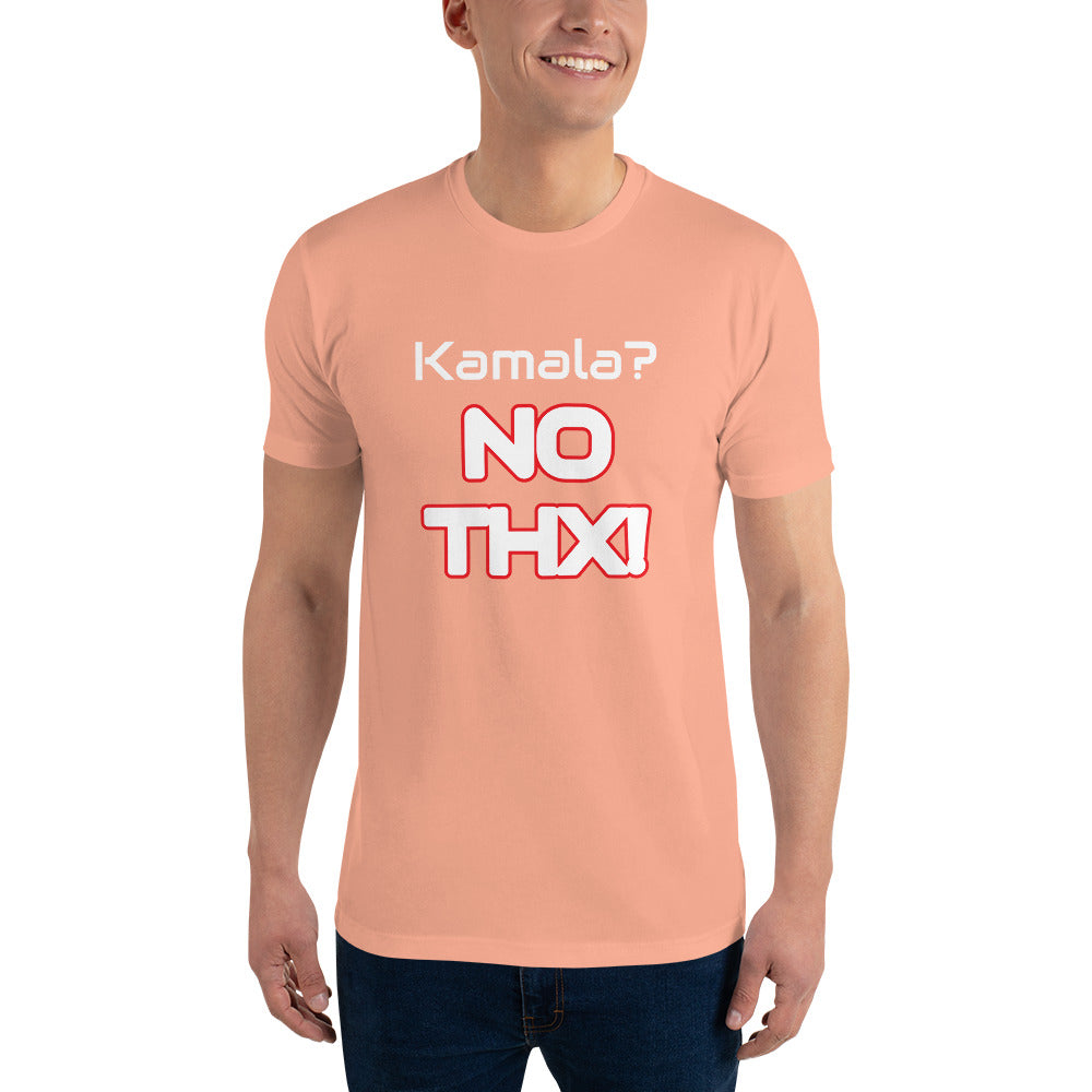 "Kamala? NO THX!" Short Sleeve T-shirt