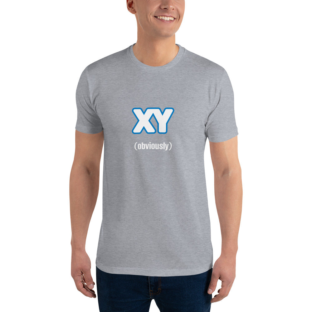 "XY Obviously" Short Sleeve T-shirt