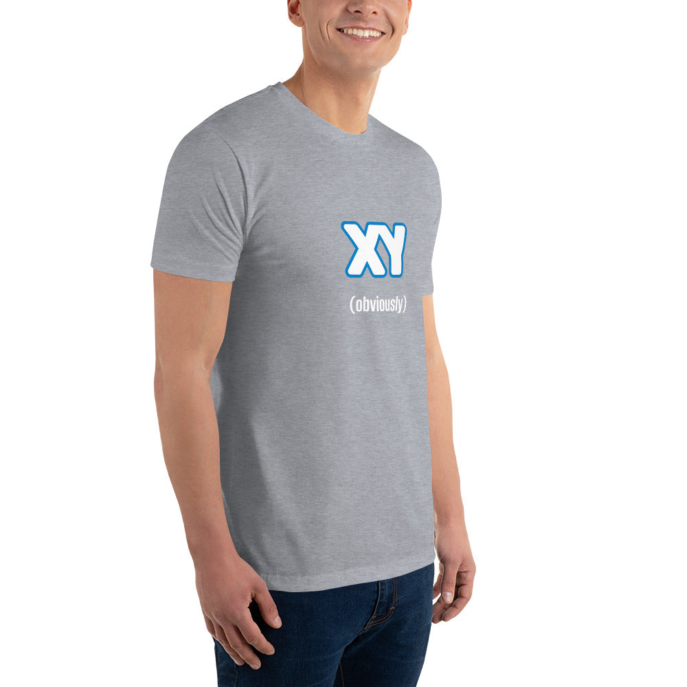 "XY Obviously" Short Sleeve T-shirt