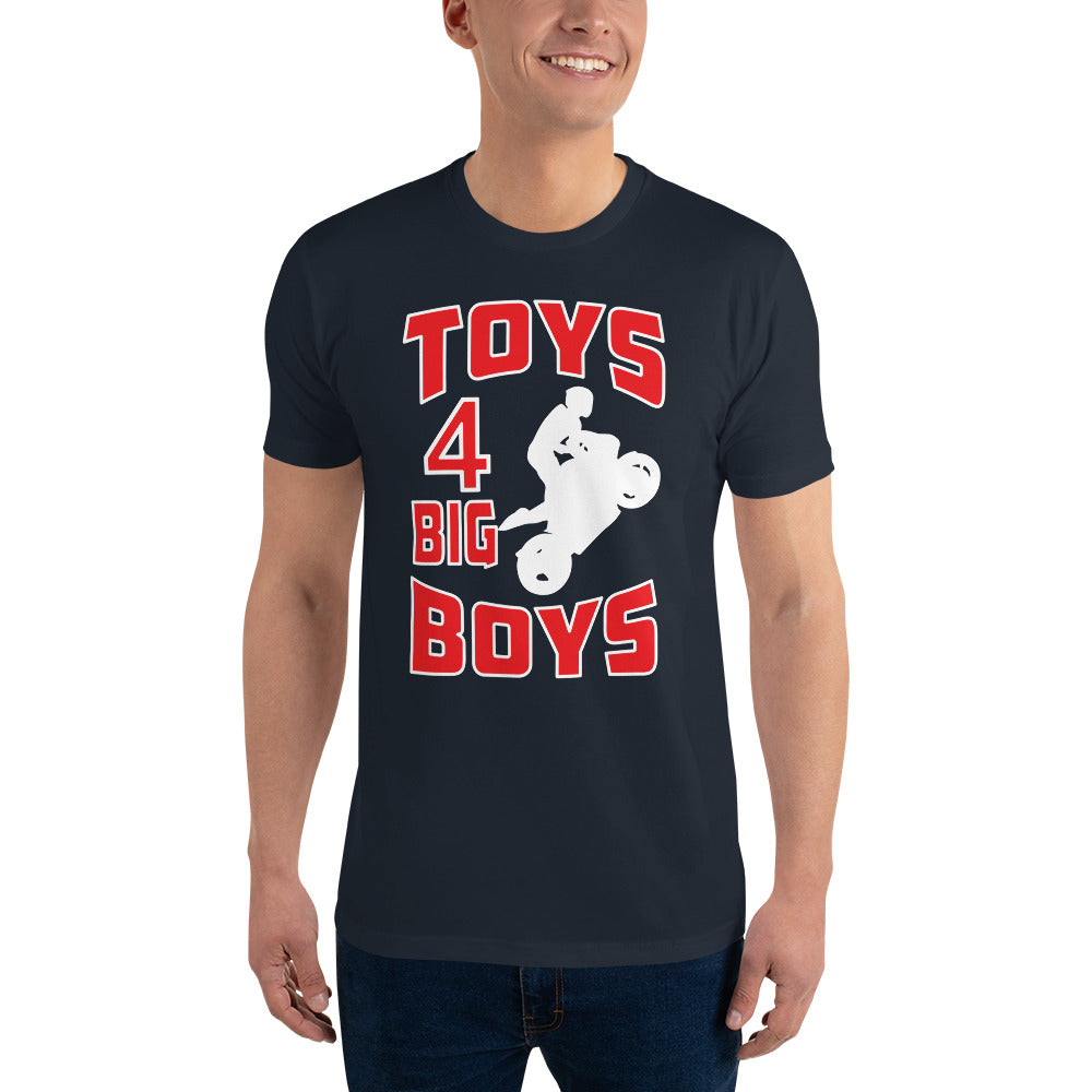 "Big Toys 4 Big Boys =Short Sleeve T-shirt