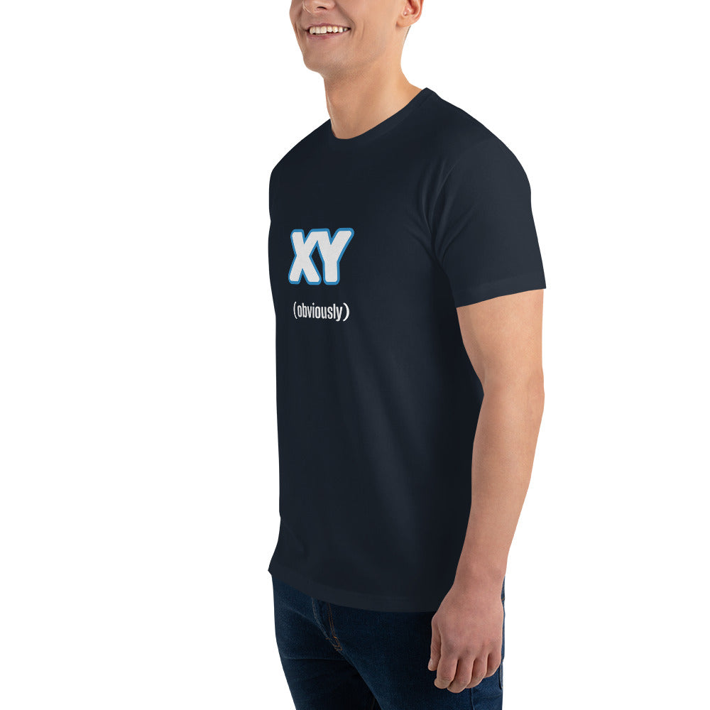 "XY Obviously" Short Sleeve T-shirt