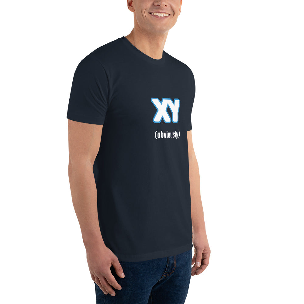 "XY Obviously" Short Sleeve T-shirt