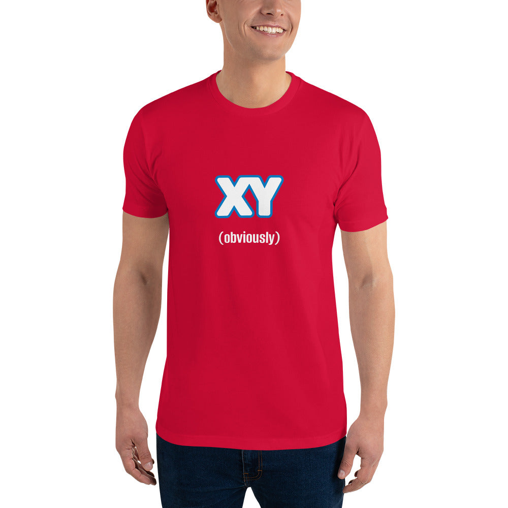 "XY Obviously" Short Sleeve T-shirt