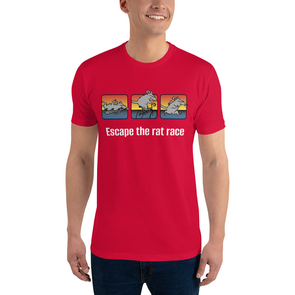 "Escape the Rat Race"  Short Sleeve T-shirt