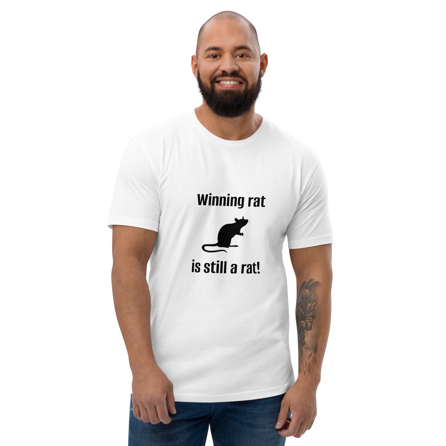 "Winning Rat is Still a Rat" #1 Short Sleeve T-shirt