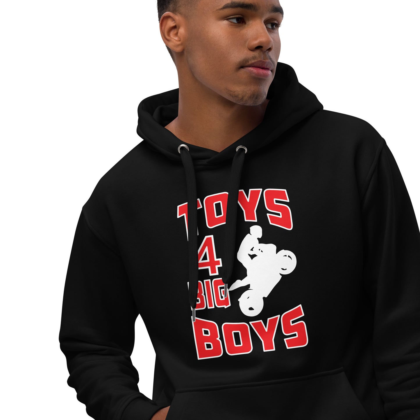 "Big Toys 4 Big Boys" - Premium eco hoodie