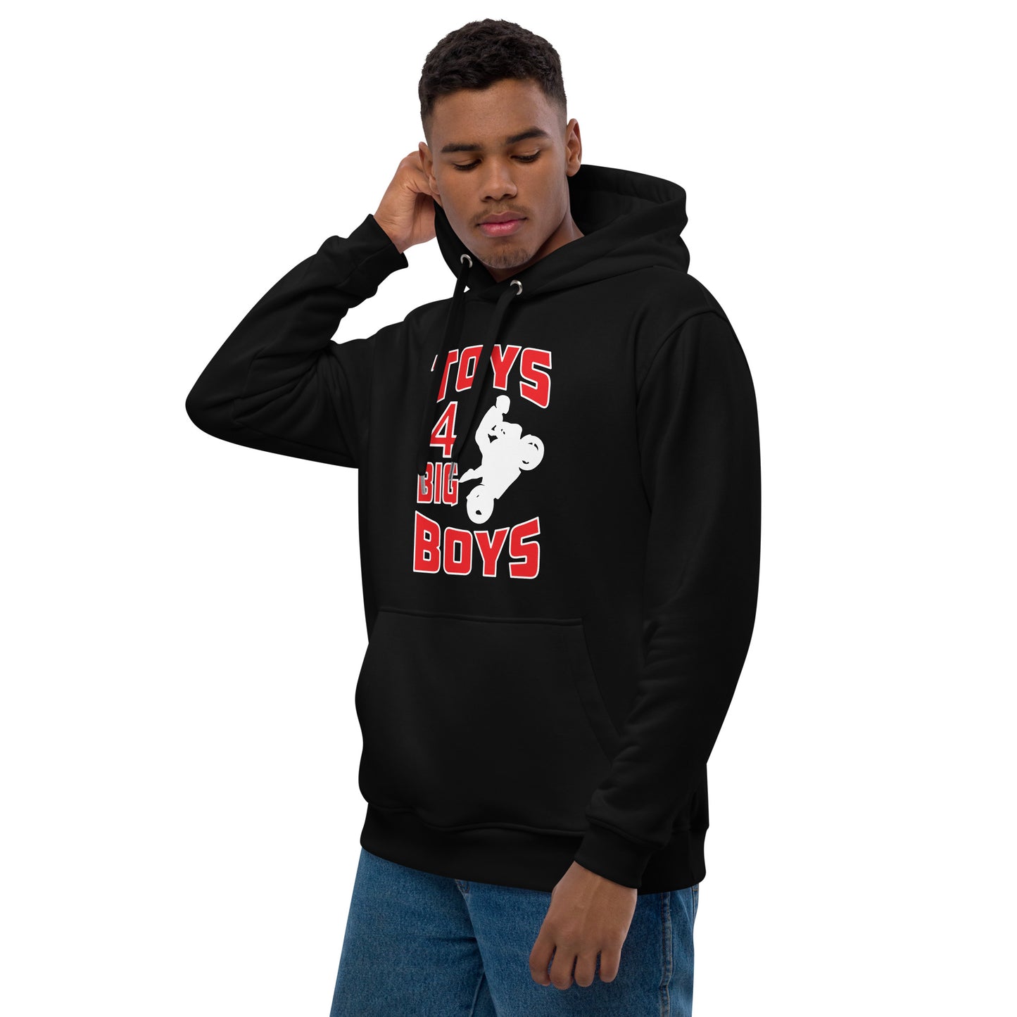 "Big Toys 4 Big Boys" - Premium eco hoodie