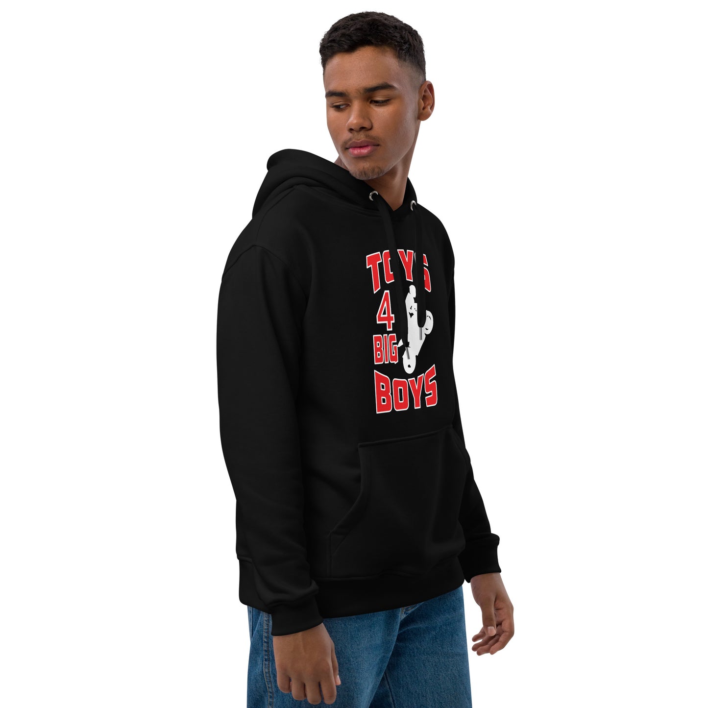 "Big Toys 4 Big Boys" - Premium eco hoodie