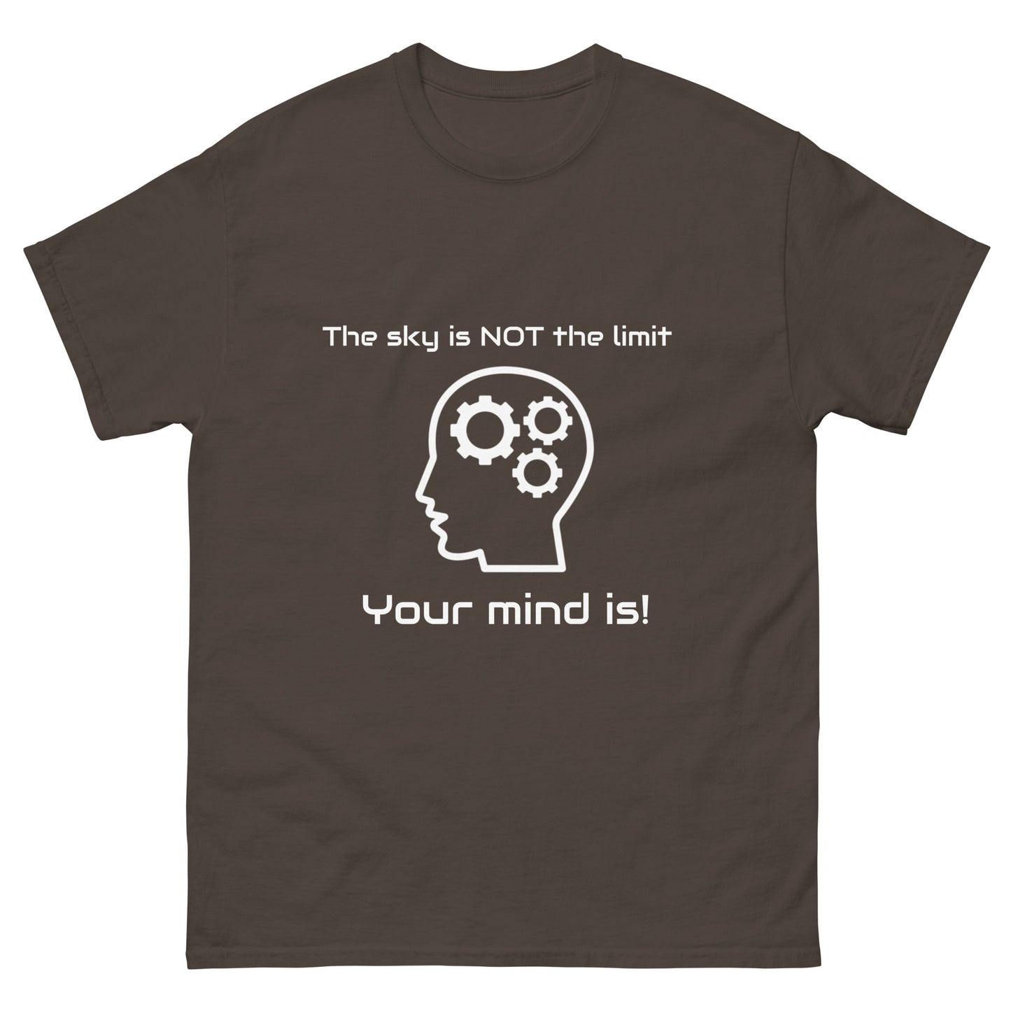 "The Sky is Not the Limit. Your Mind Is!" Unisex classic tee