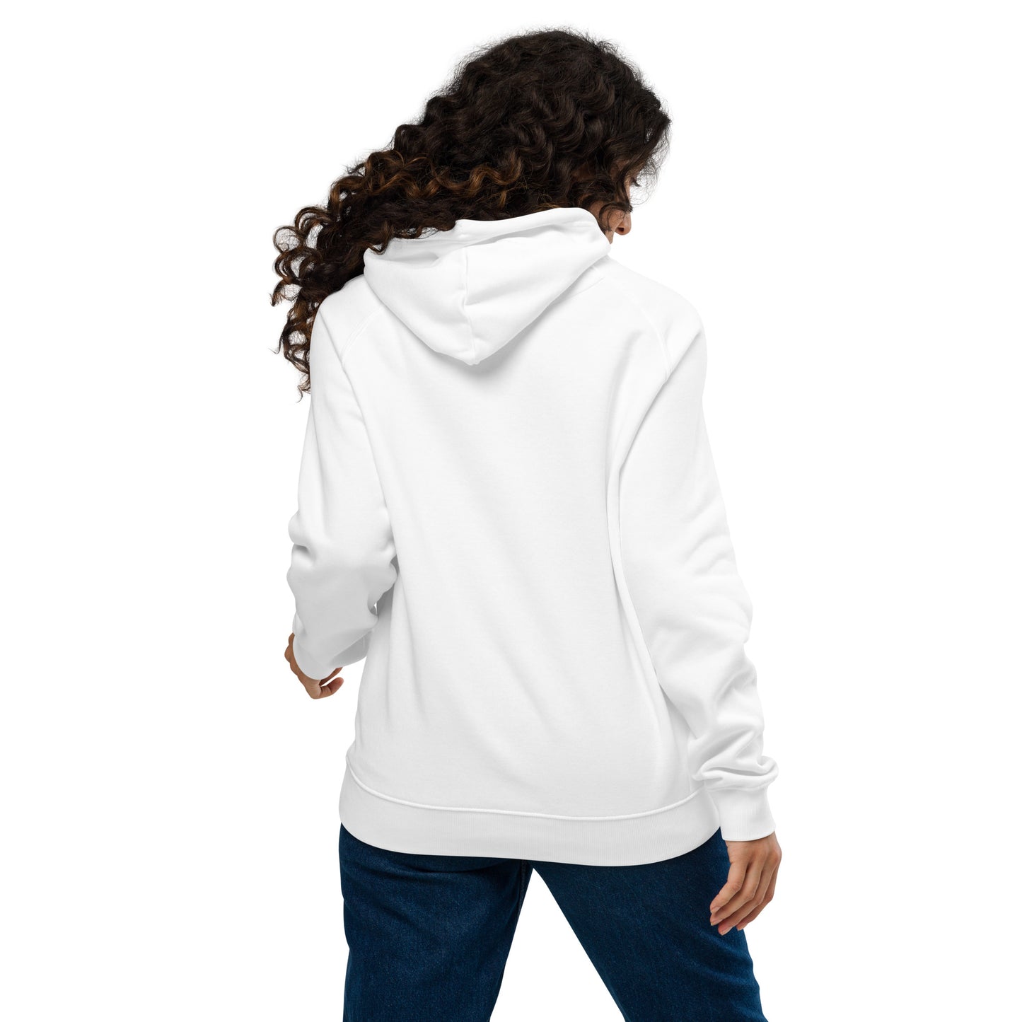 "FREE SPEECH, FREE MIND, FREE PEOPLE, FREE NATION" Unisex eco raglan hoodie