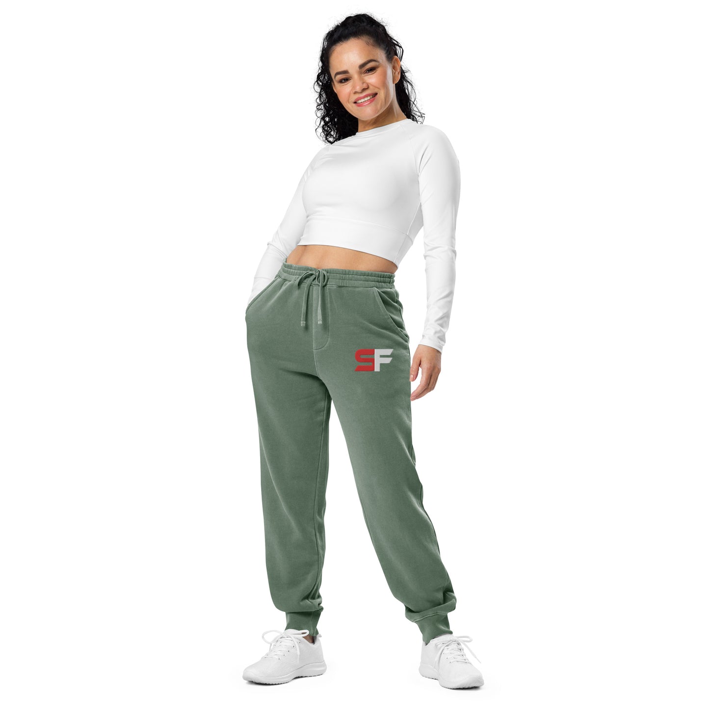 "SF Logo"  Unisex pigment-dyed sweatpants