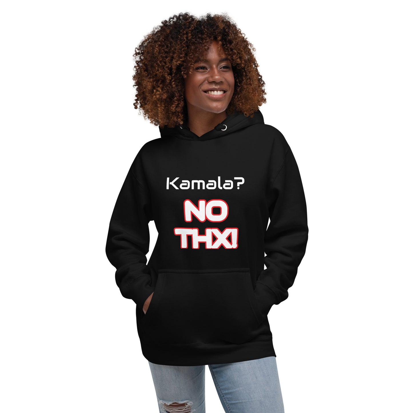 "Kamala? NO THX!" Unisex Hoodie