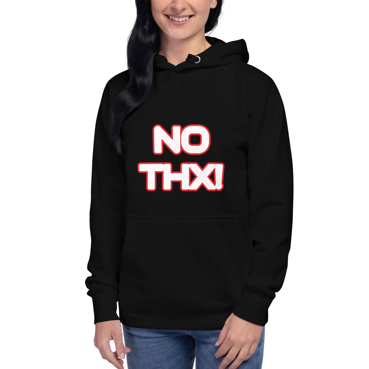 "NO THX!" Unisex Hoodie