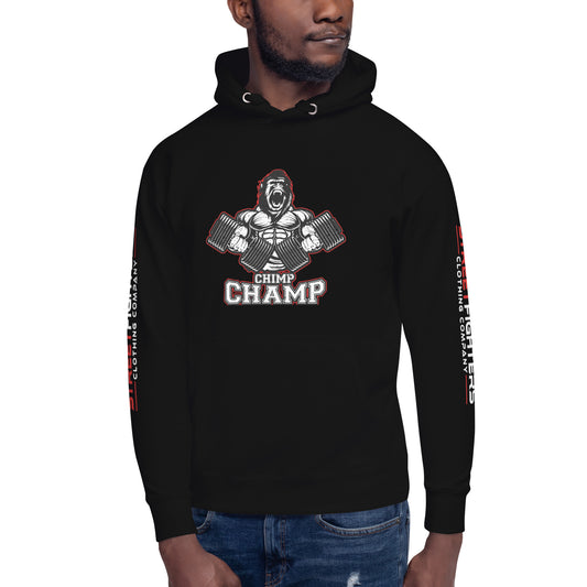 "Chimp Champ" Ultimate, Unisex Hoodie