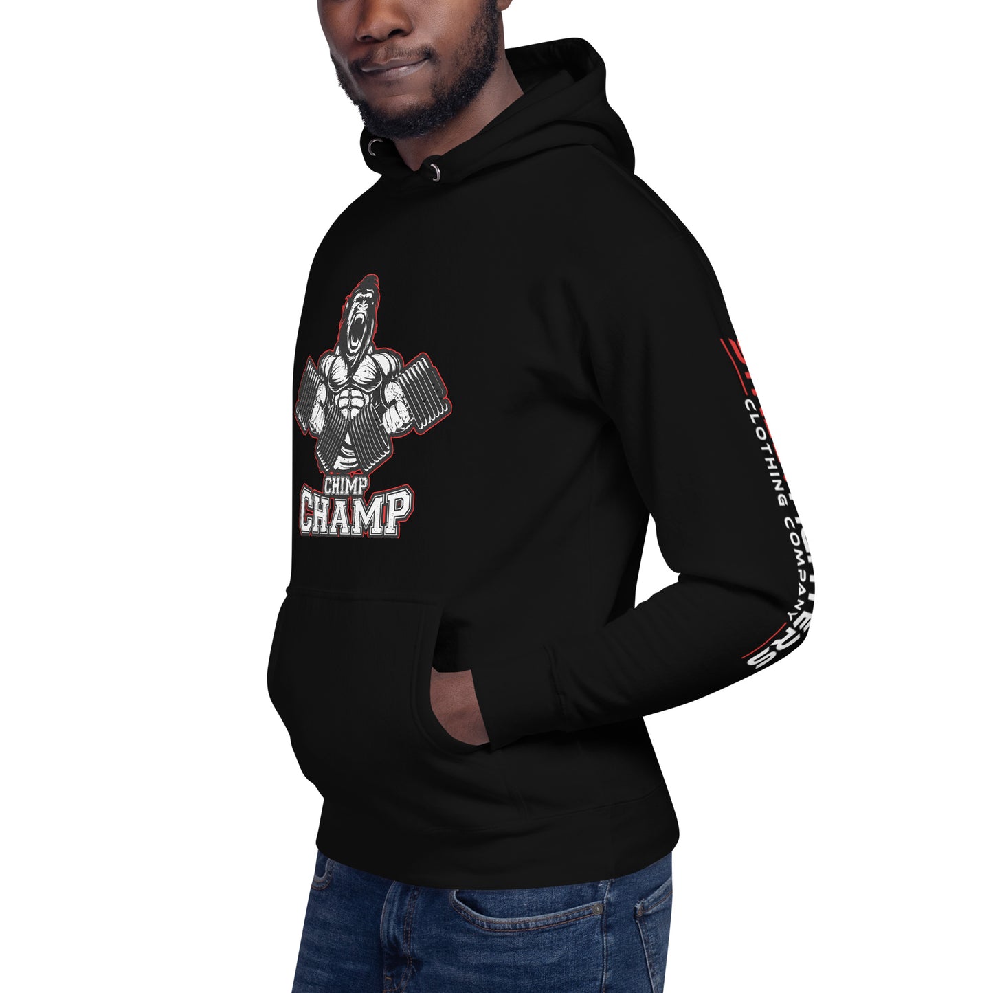 "Chimp Champ" Ultimate, Unisex Hoodie