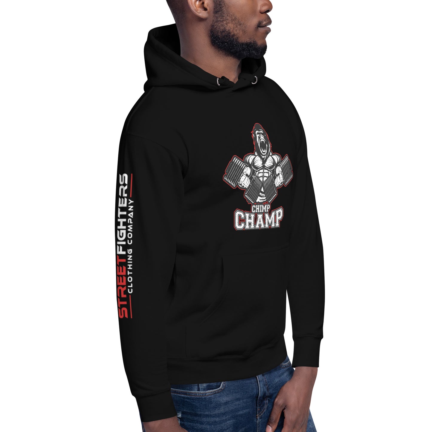 "Chimp Champ" Ultimate, Unisex Hoodie