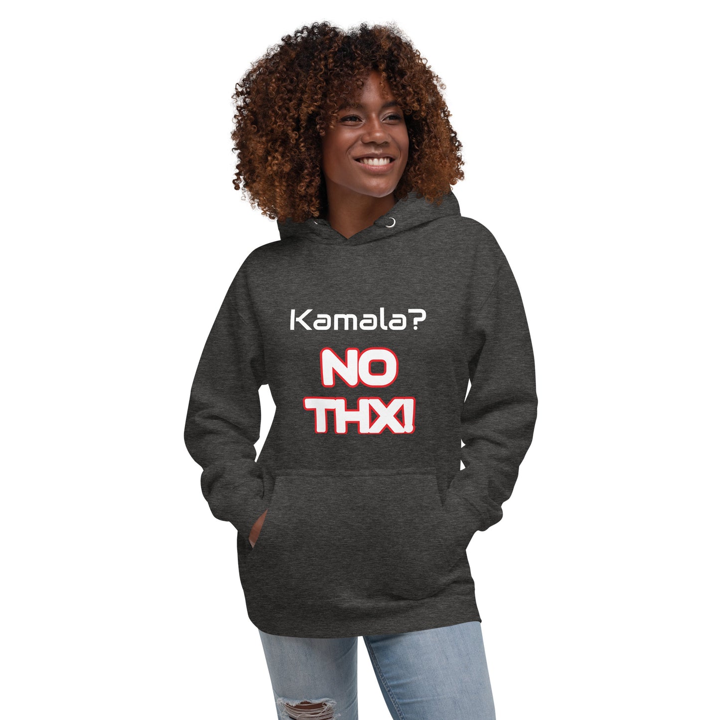 "Kamala? NO THX!" Unisex Hoodie