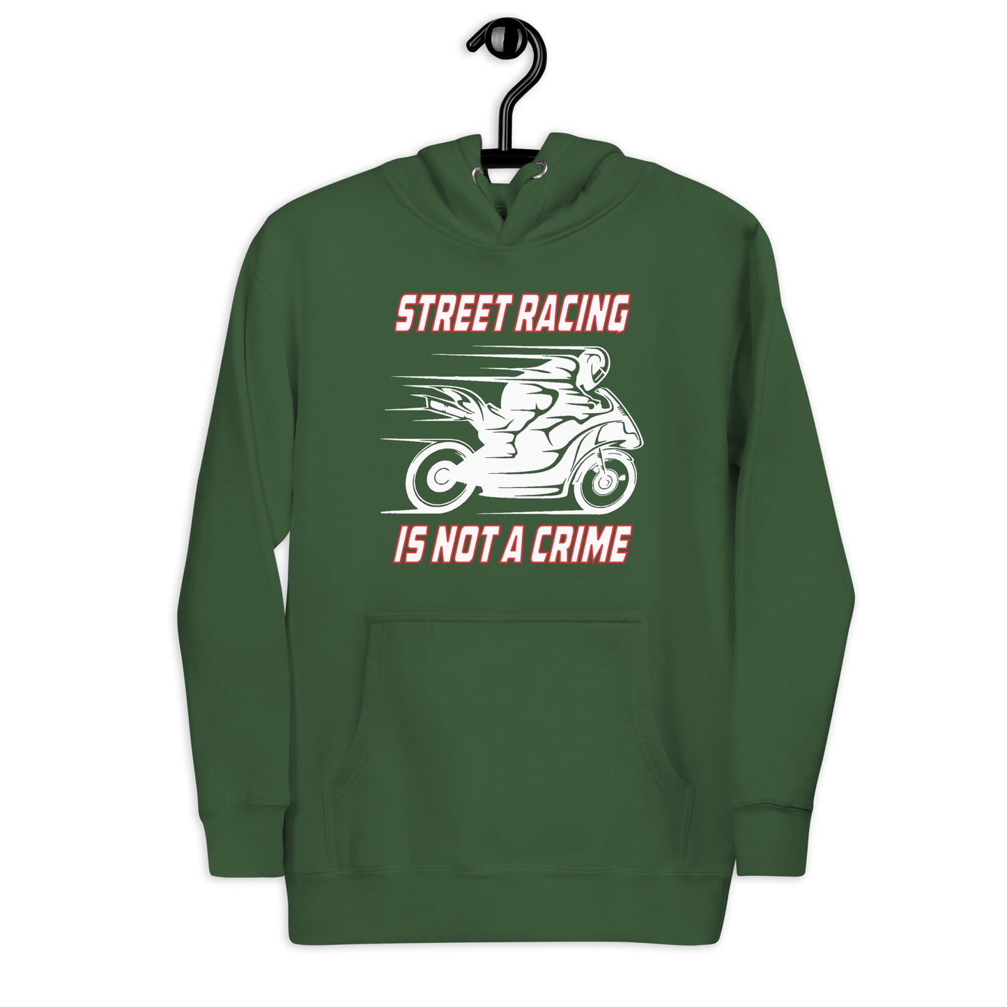 "Street Racing Is Not a Crime" Unisex Hoodie