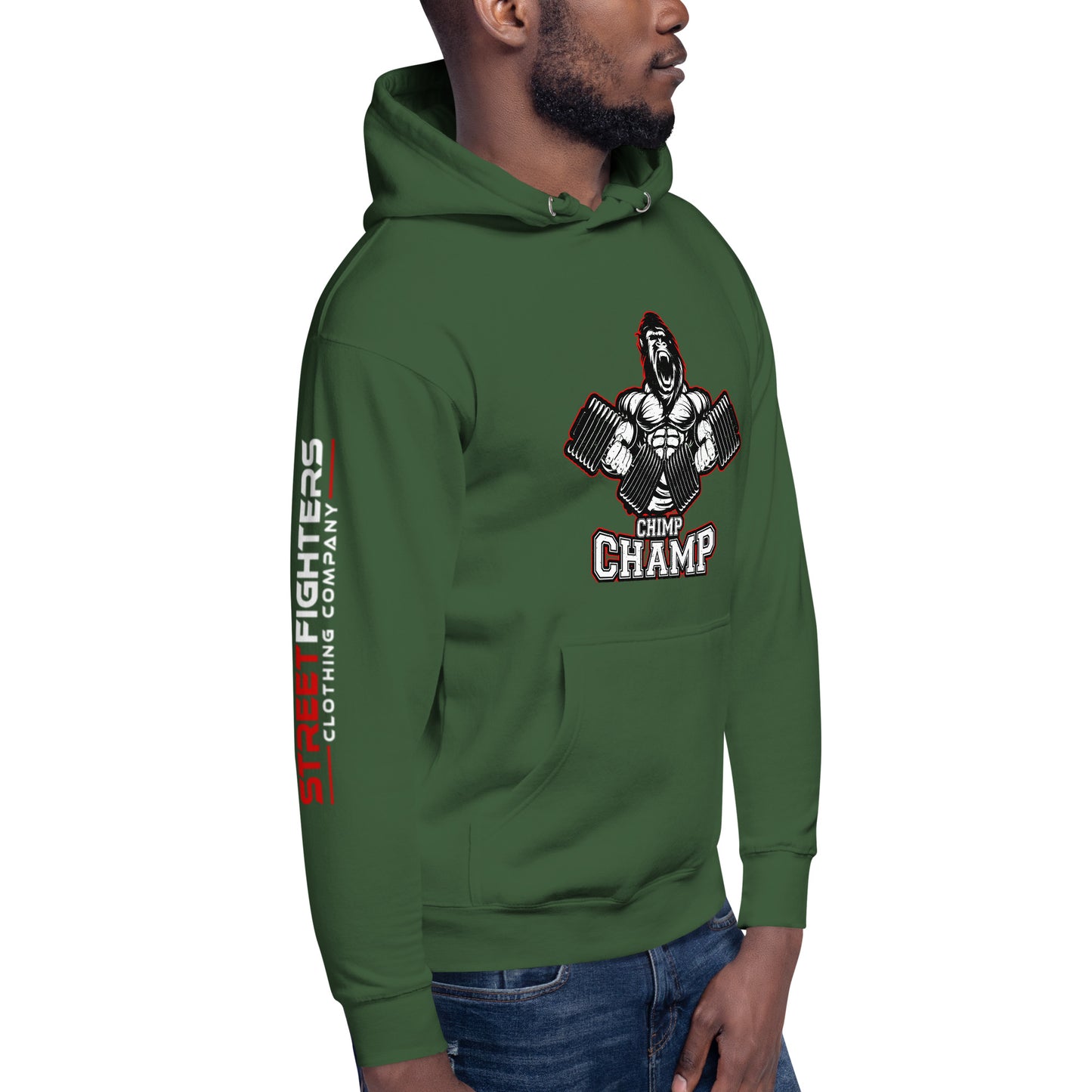 "Chimp Champ" Ultimate, Unisex Hoodie