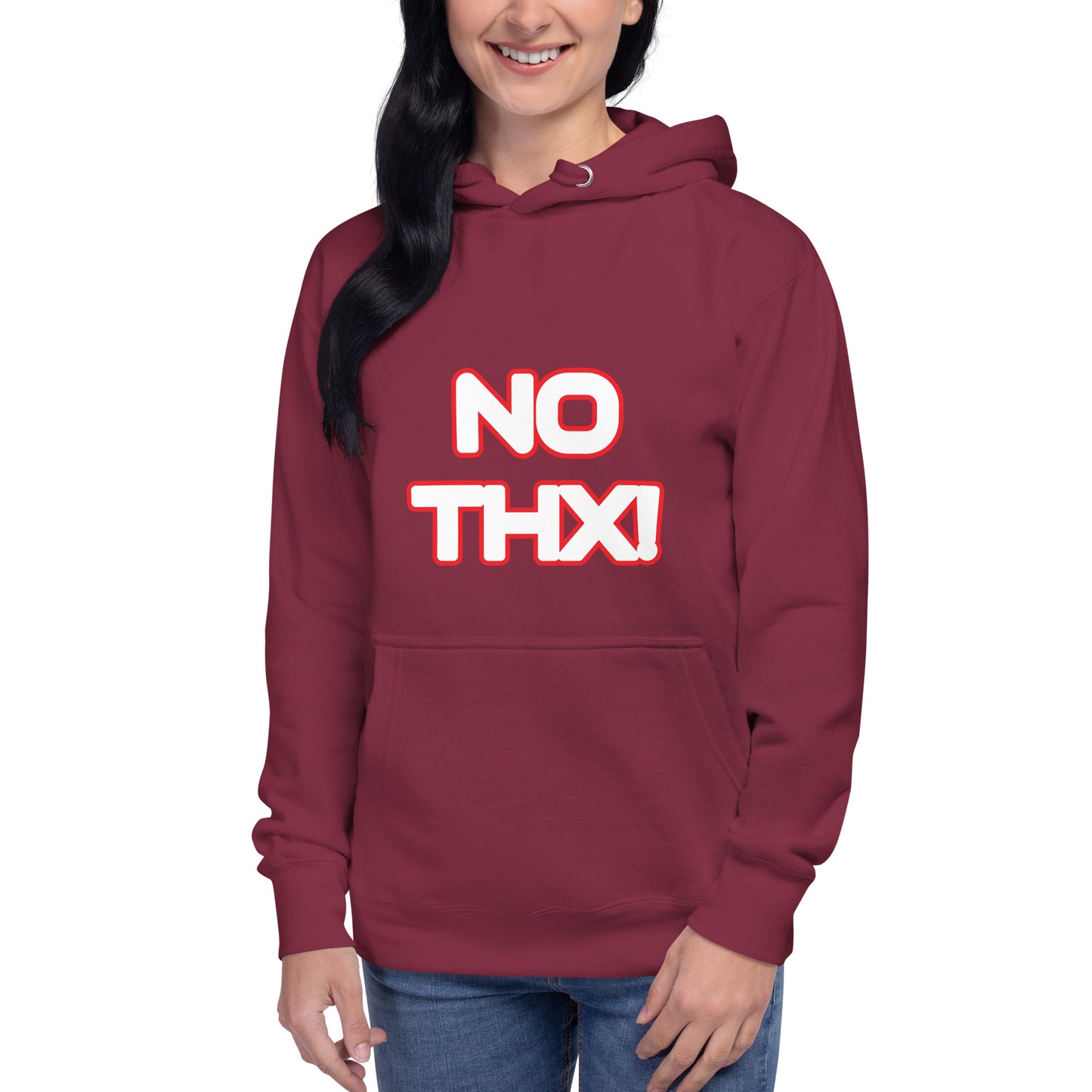 "NO THX!" Unisex Hoodie