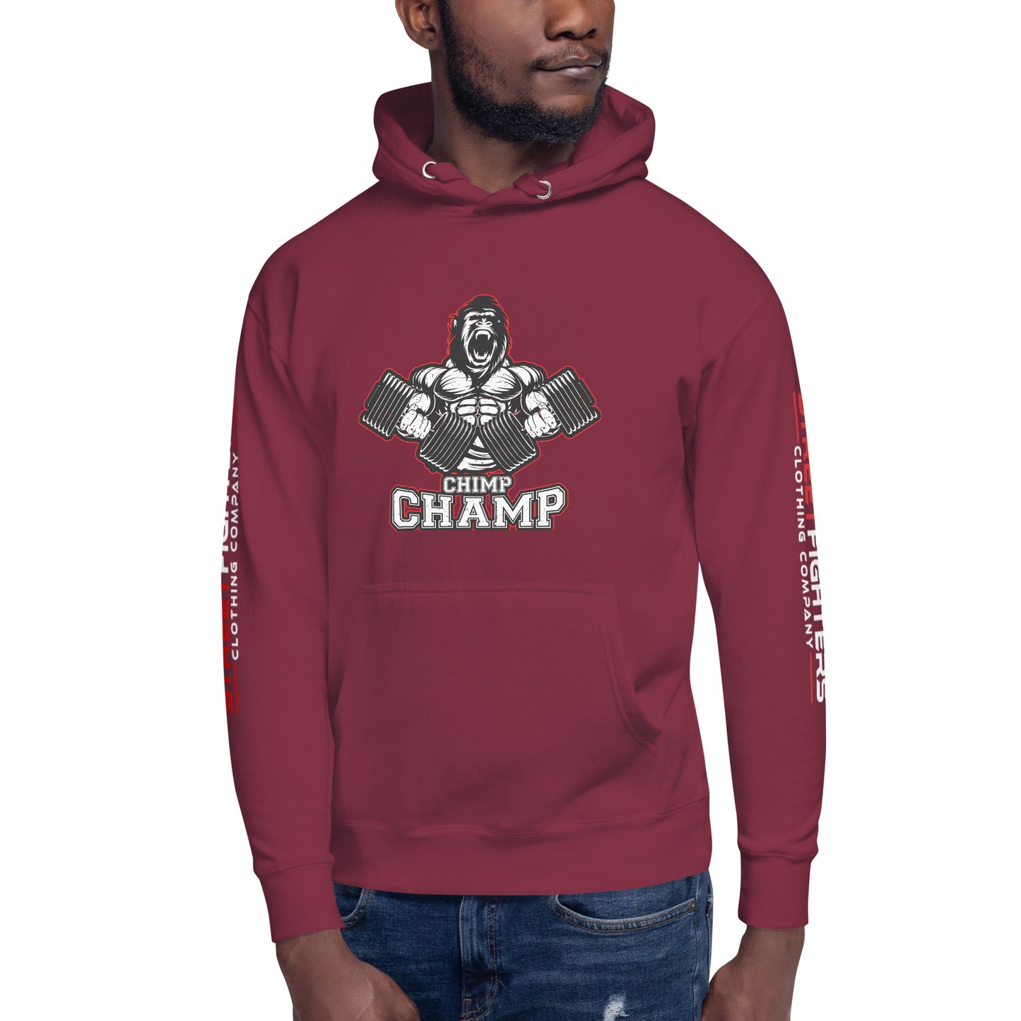 "Chimp Champ" Ultimate, Unisex Hoodie