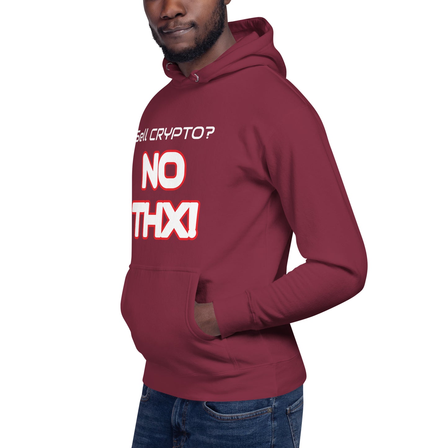 "Sell Crypto? NO THX!" Unisex Hoodie