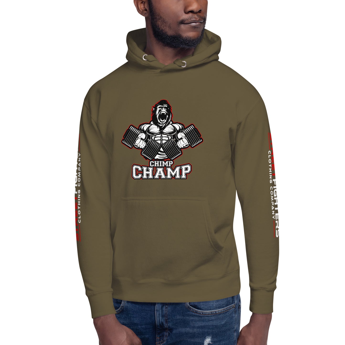 "Chimp Champ" Ultimate, Unisex Hoodie