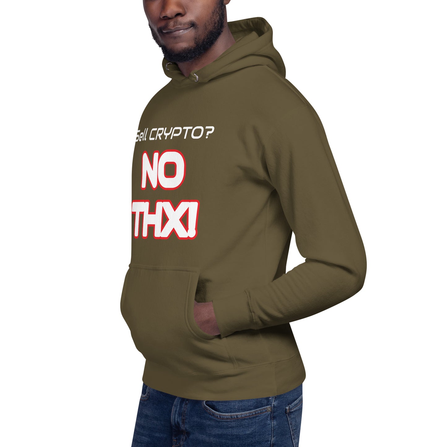 "Sell Crypto? NO THX!" Unisex Hoodie