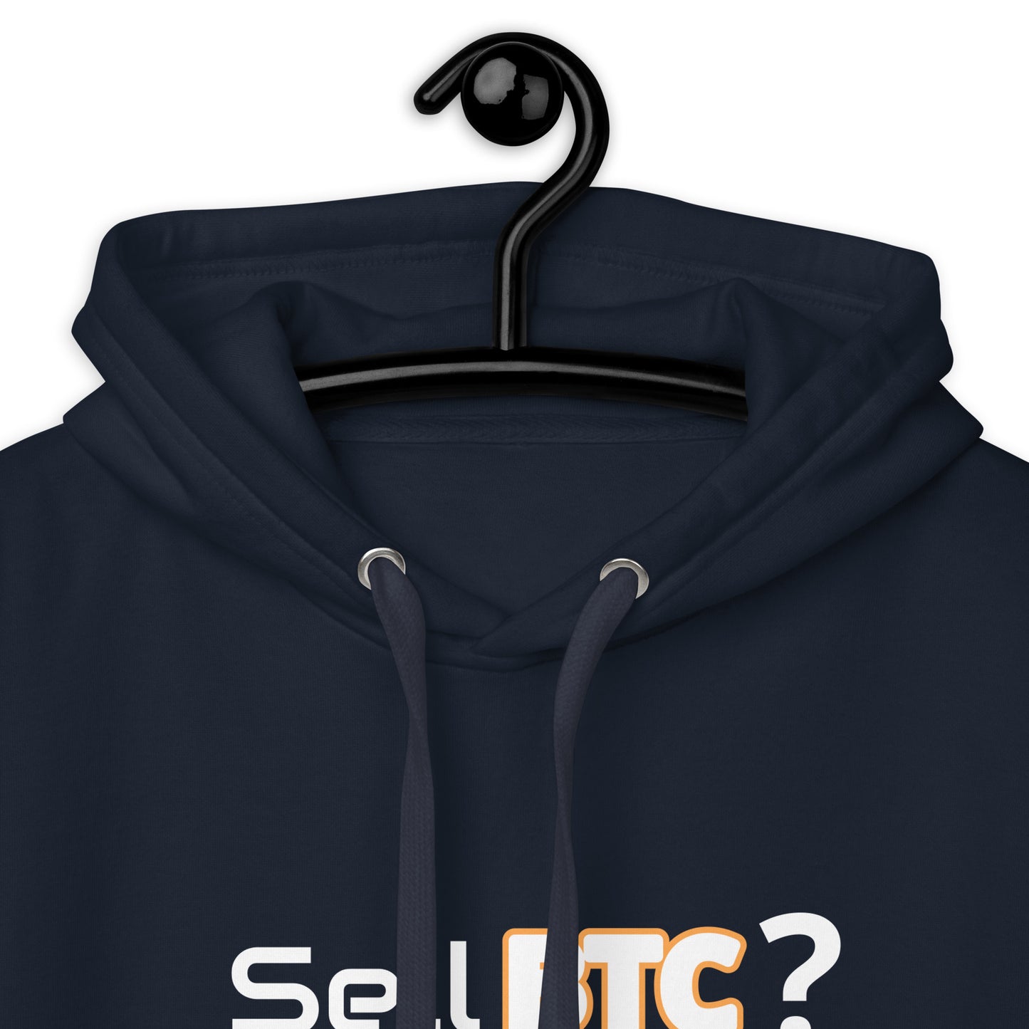 "Sell BTC? NO THX!" Unisex Hoodie