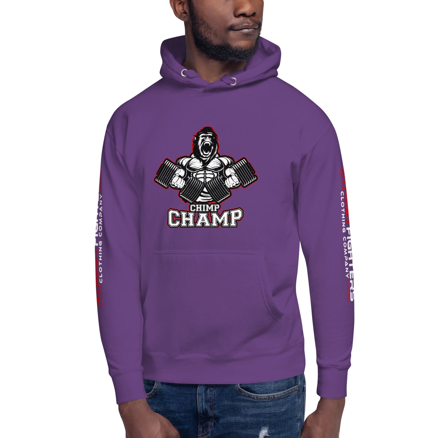 "Chimp Champ" Ultimate, Unisex Hoodie