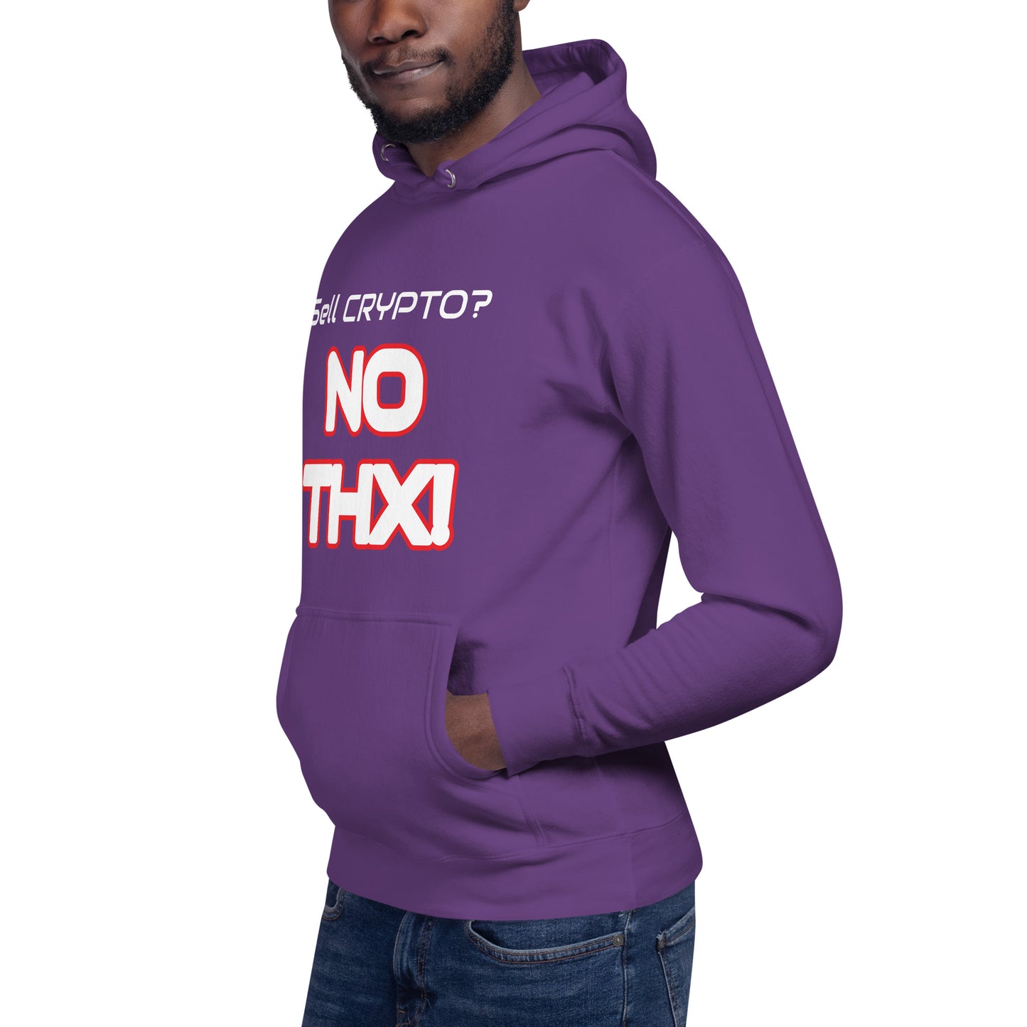 "Sell Crypto? NO THX!" Unisex Hoodie