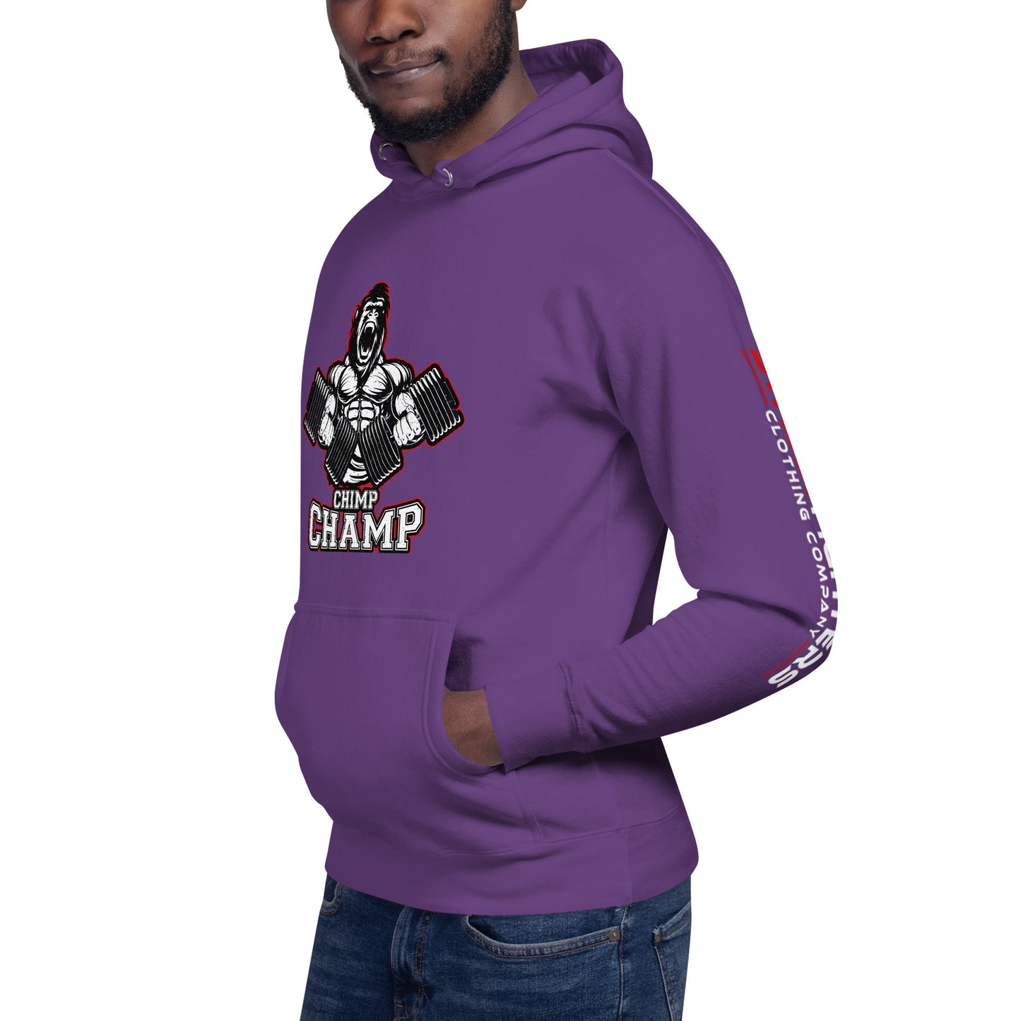 "Chimp Champ" Ultimate, Unisex Hoodie