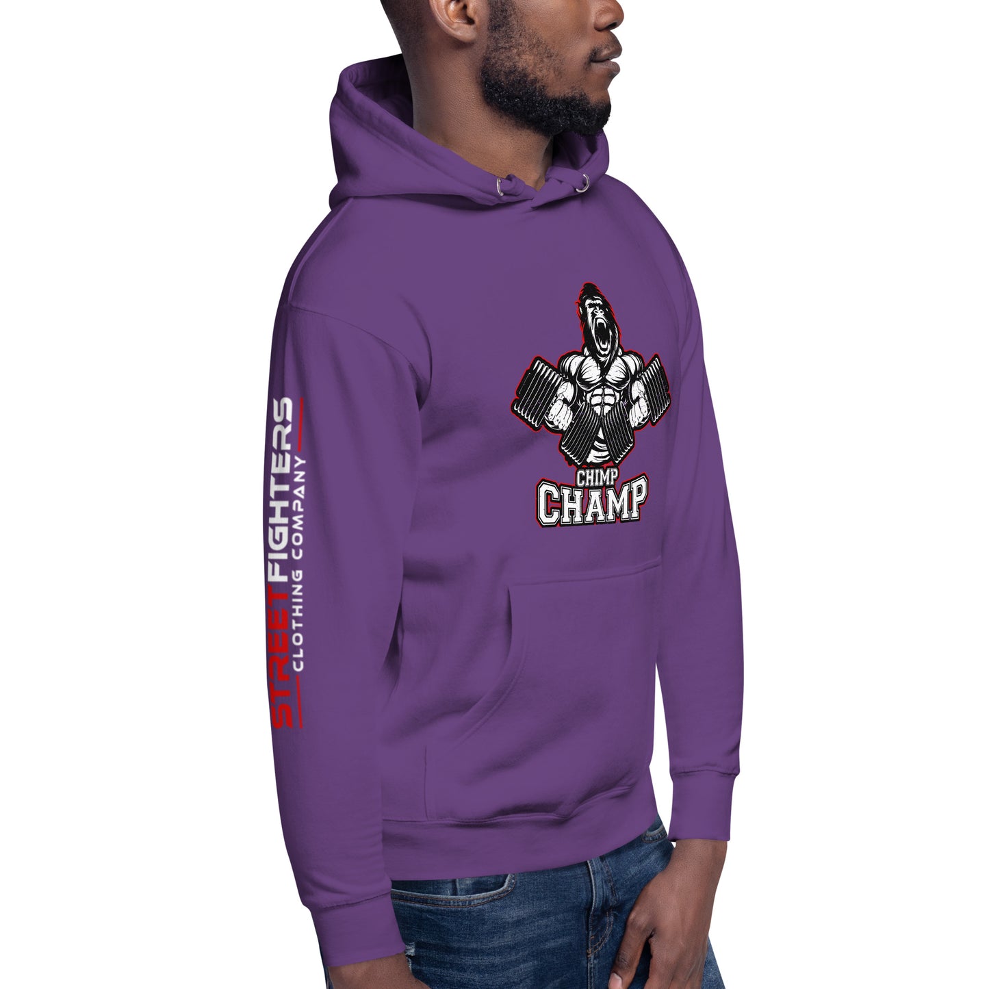 "Chimp Champ" Ultimate, Unisex Hoodie