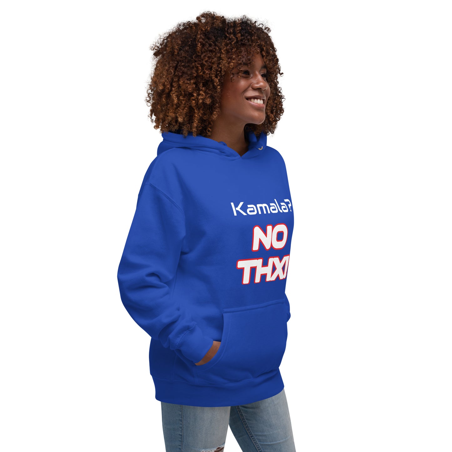 "Kamala? NO THX!" Unisex Hoodie