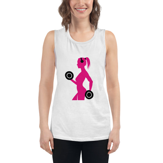 "Fitness Queen" Ladies’ Muscle Tank