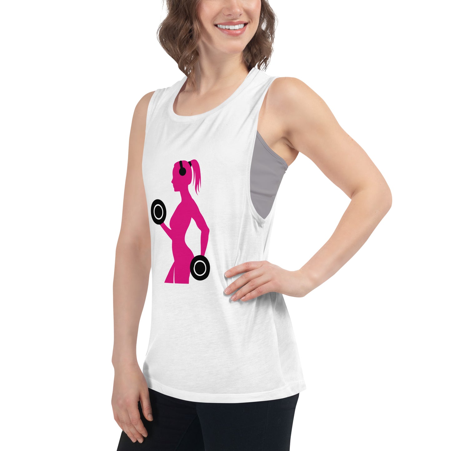 "Fitness Queen" Ladies’ Muscle Tank