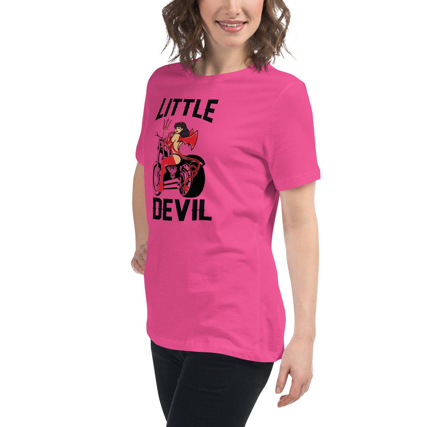 "Little Devil" Women's Relaxed T-Shirt