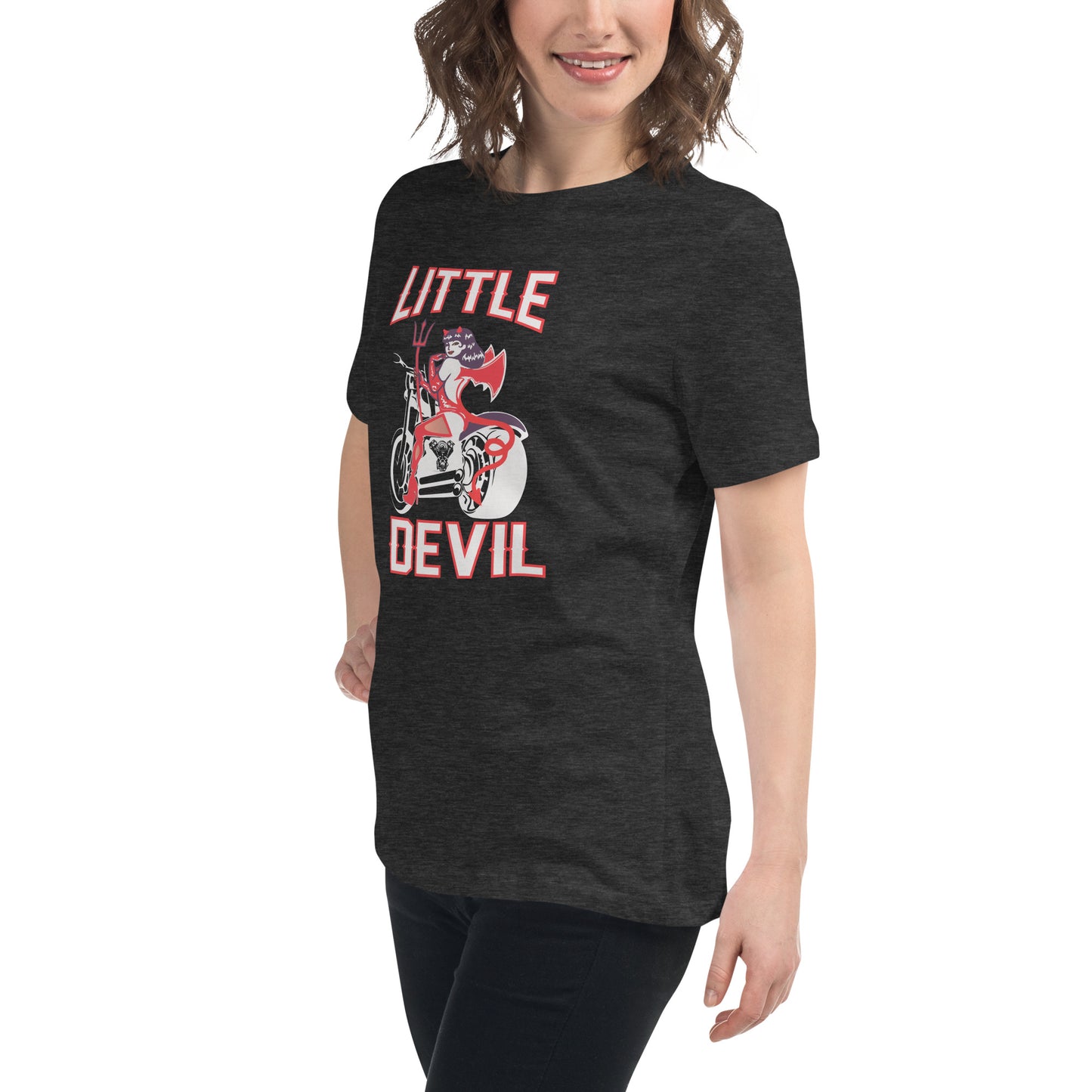 "Little Devil"  Women's Relaxed T-Shirt