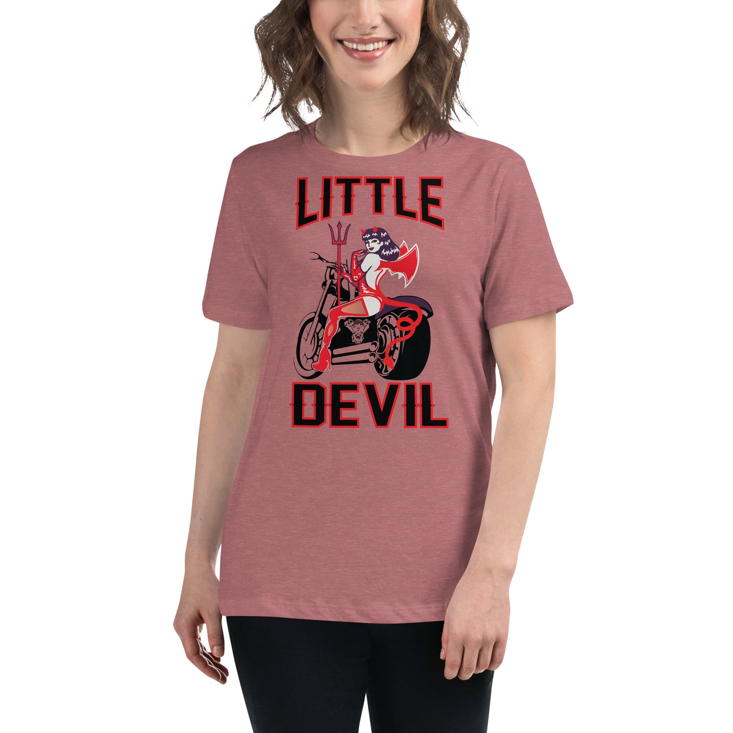 "Little Devil" Women's Relaxed T-Shirt