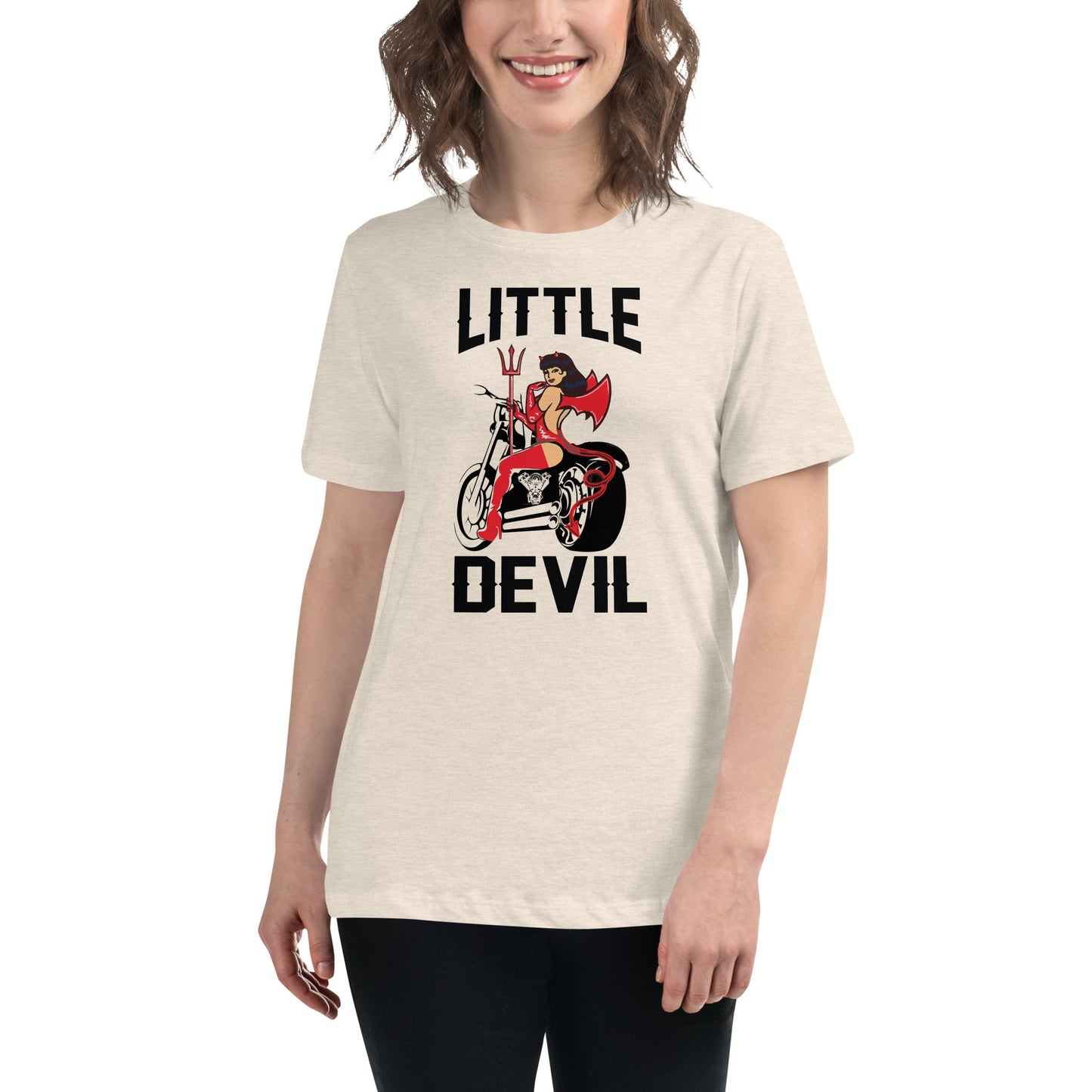 "Little Devil" Women's Relaxed T-Shirt