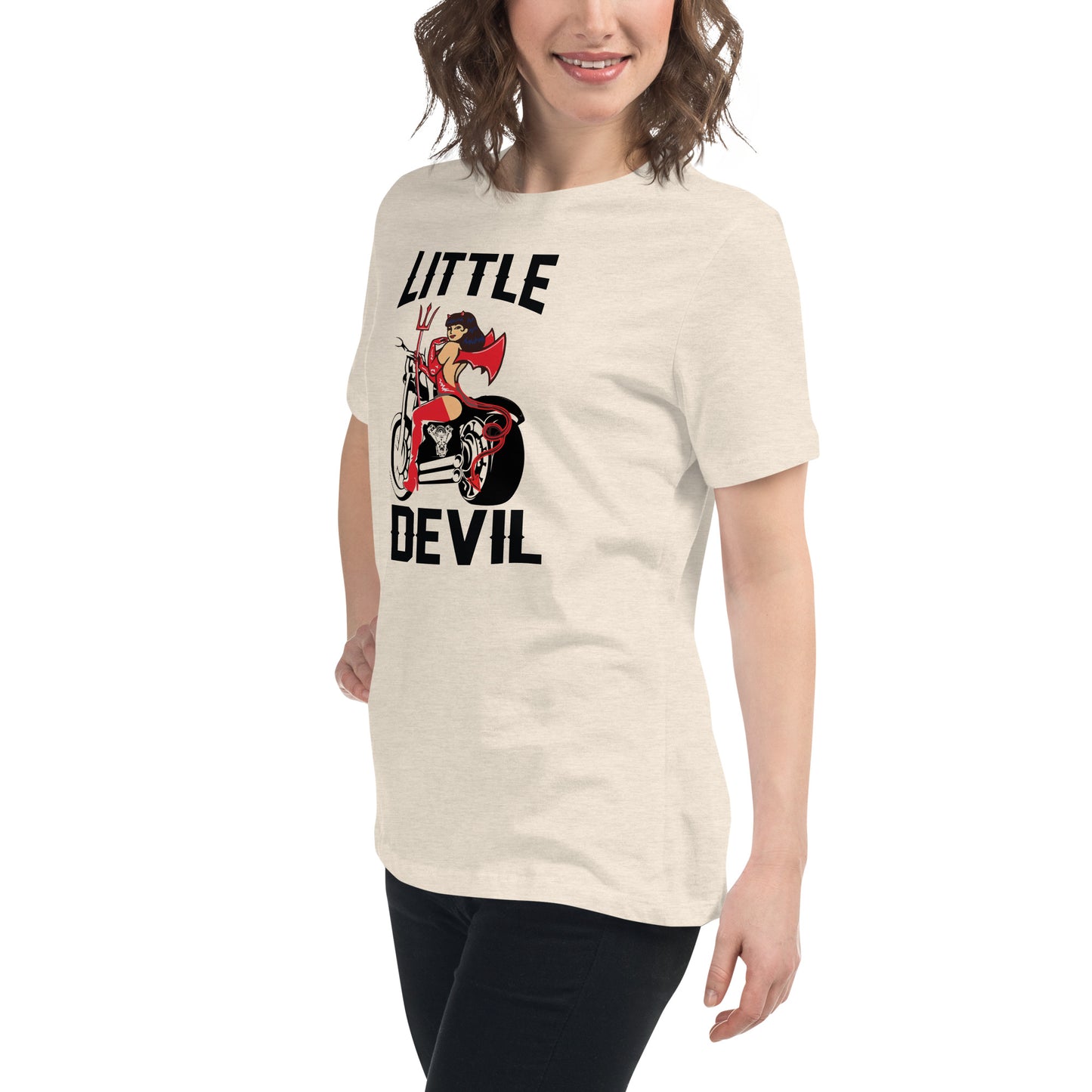 "Little Devil" Women's Relaxed T-Shirt