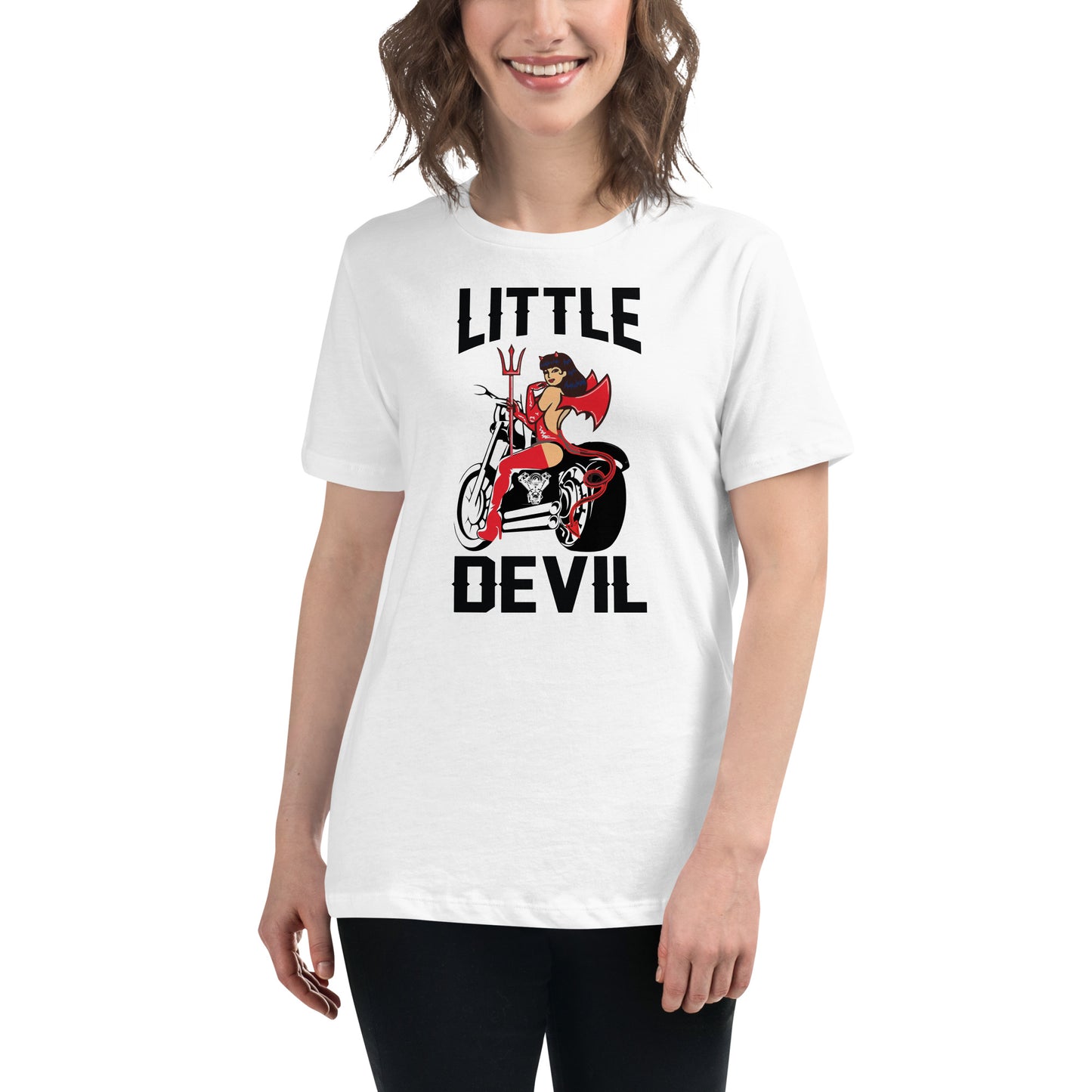 "Little Devil" Women's Relaxed T-Shirt