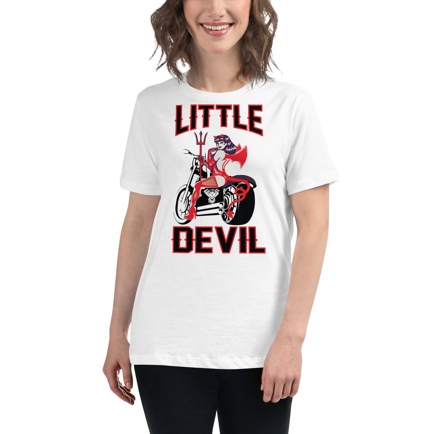 "Little Devil" Women's Relaxed T-Shirt