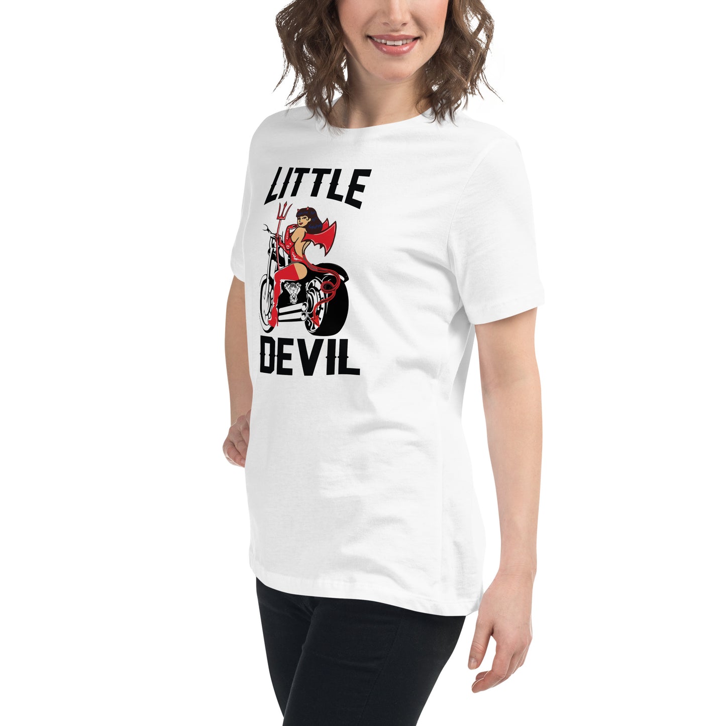 "Little Devil" Women's Relaxed T-Shirt